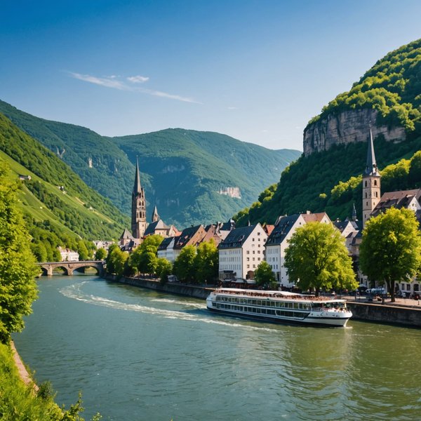 Quels sont les meilleurs itinéraires pour une croisière sur le Rhin en Allemagne?